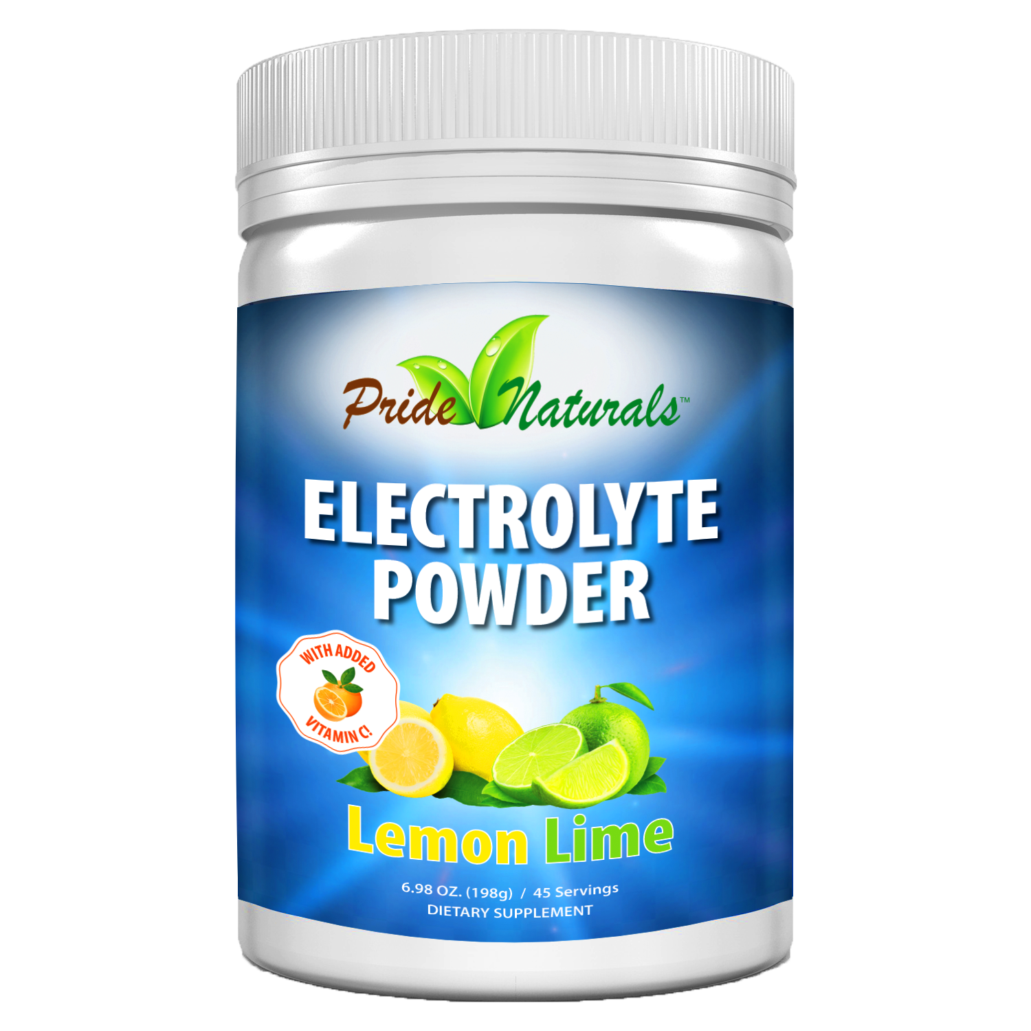 Lemon Lime Flavored Electrolytes Pride Naturals