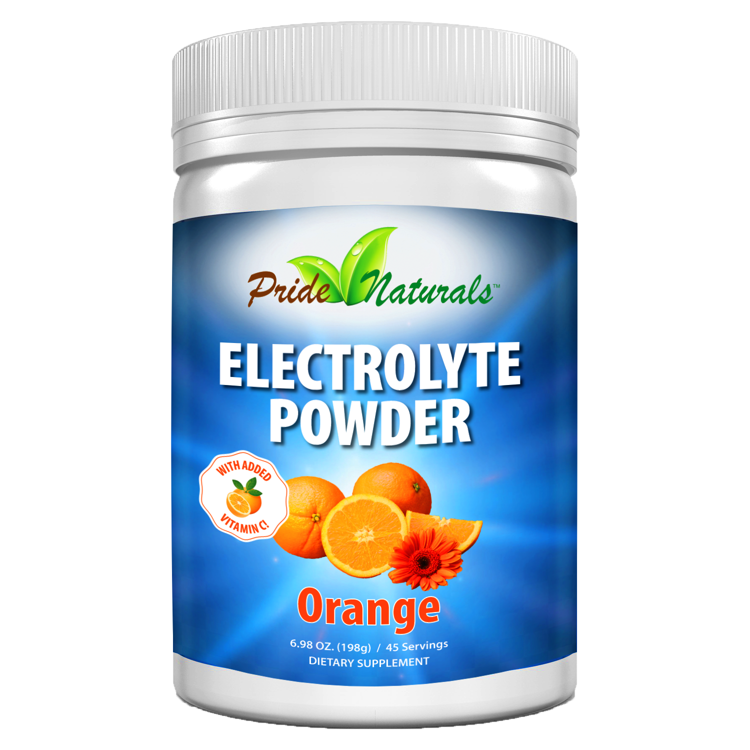 Orange Flavored Electrolytes Pride Naturals